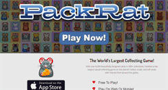 Desktop Screenshot of playpackrat.com